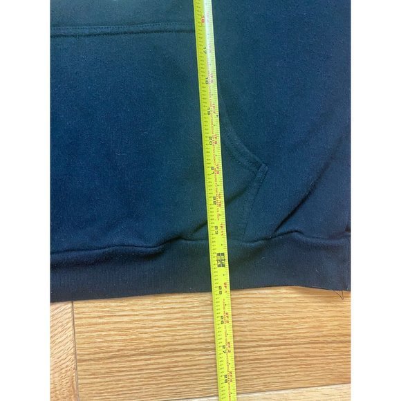 Disney Mickey Mouse Women's XL. Black‎ Hoodie Embroidered Flowers. - Picture 9 of 9